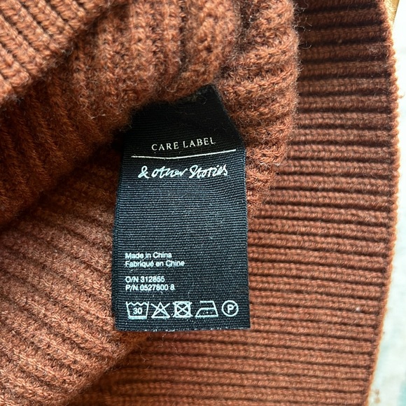 & Other Stories Brown and Red Striped Oversized Sweater - M - Picture 5 of 8